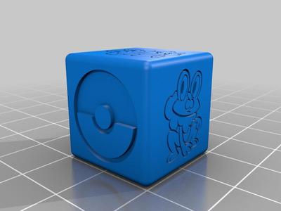 Froakie pokemon dice