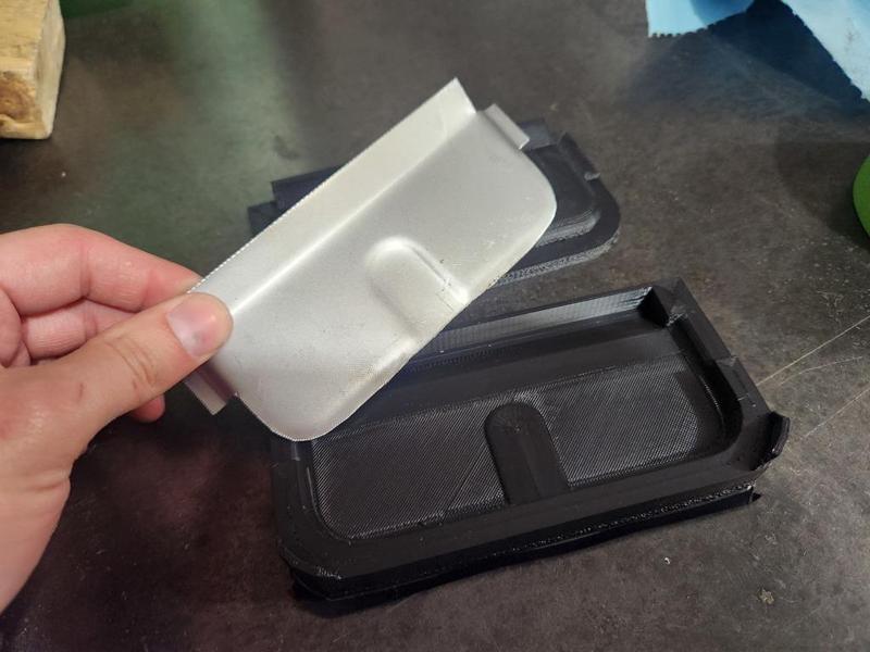 Z31 300ZX Hatch Latch Bracket Repair Stamp