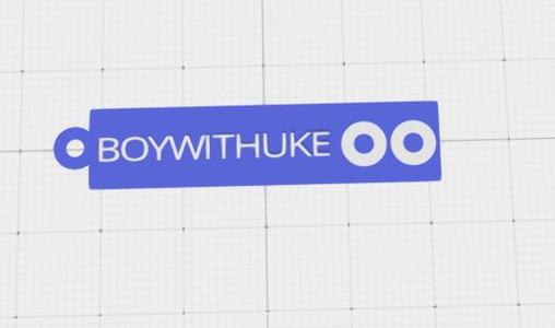 Boywithuke keychain (thicker ring)
