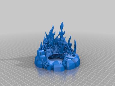 Fiery Stand