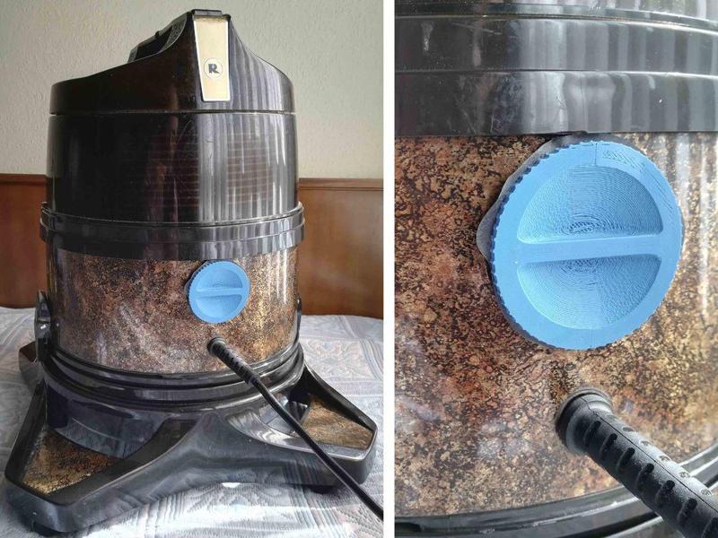 Aspiradora Rainbow Modelo D4 SE - Tapa trasera