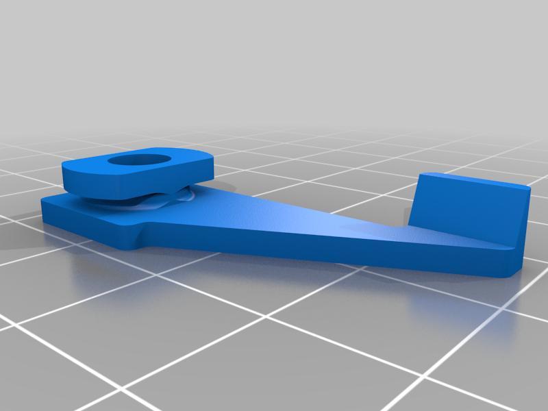 IKEA VIDGA curtain rail mount