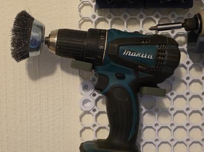 Drill holder multiboard and hidden mount