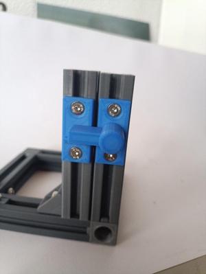 Riegel für Aluprofil 2020