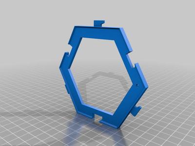 Eclipse board game reconfigurable tile holder (also Twilight Imperium)