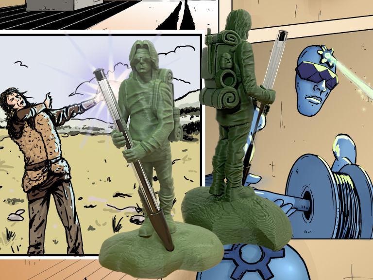 3D Printing Guardian Figurine