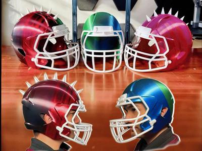 Wearable Football Helmet – PUNK & Standard