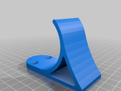 Skateboard wheel wall mount