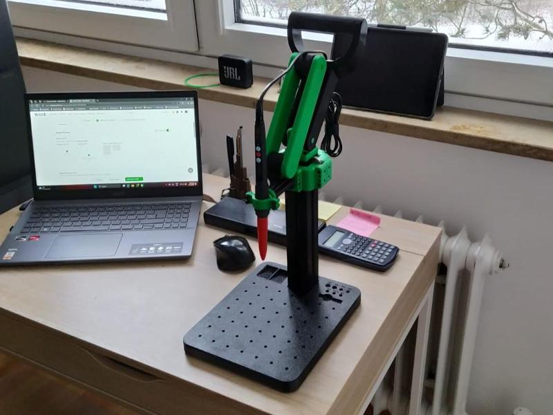 Heat Press, Support for soldering iron, micro dril