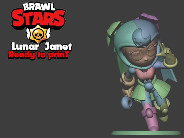Lunar Janet - Brawl Stars