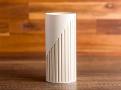 Designed vase.