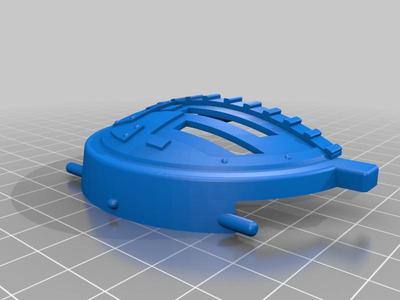 Tie Fighter hatch for Kenner/ Hasbro/ Tonka Star Wars POTF 1995 