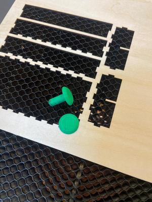 Pin Honeycomb laser