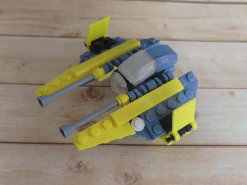Star Wars Brick Mini Jedi Starfighter 6966