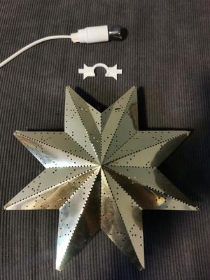 X-Mas Star Lightbulb-clip 