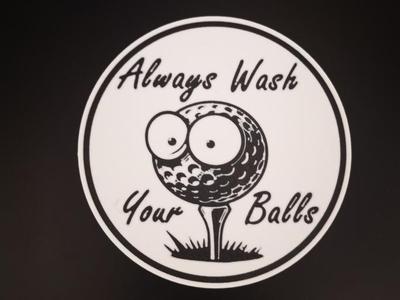 Always Wash you balls - Coaster