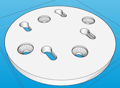 Ring Spotlight Camera Wall Plate