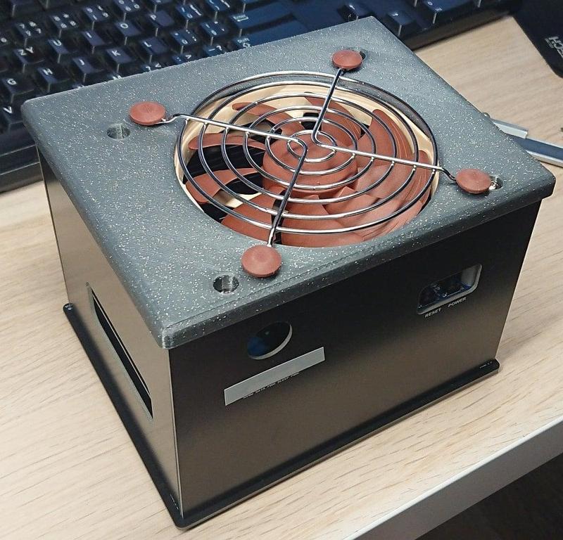 Odroid H3 Type 3 top for 92mm Noctua 14mm fan