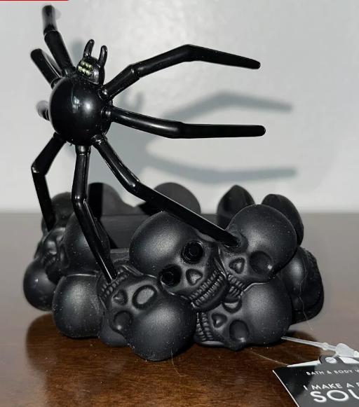 Spider Skull Bath and Body Works Soap Holder
