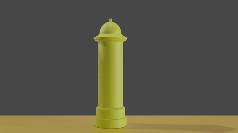 H0 Ho Litfasssaeule 2