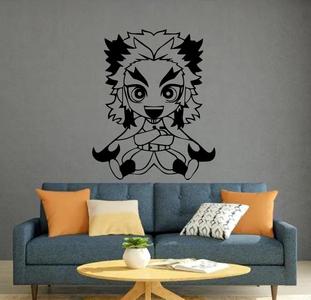 Demon Slayer Kyojuro Rengoku Decoration Classroom Office Supplies | Anime Gifts and Collectibles