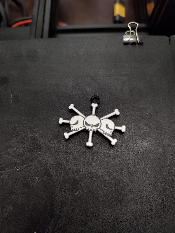 Blackbeard (One Piece) Keychain