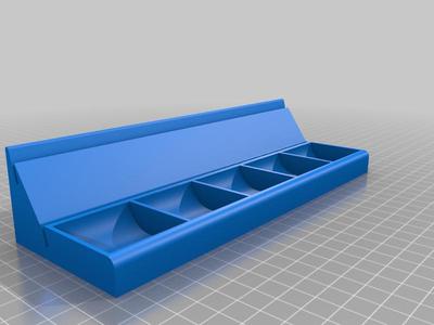 boardgame token tray + card holder