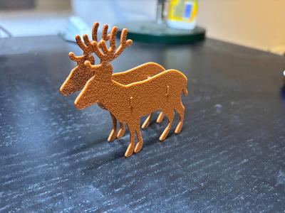 Minimal Santa's Reindeer