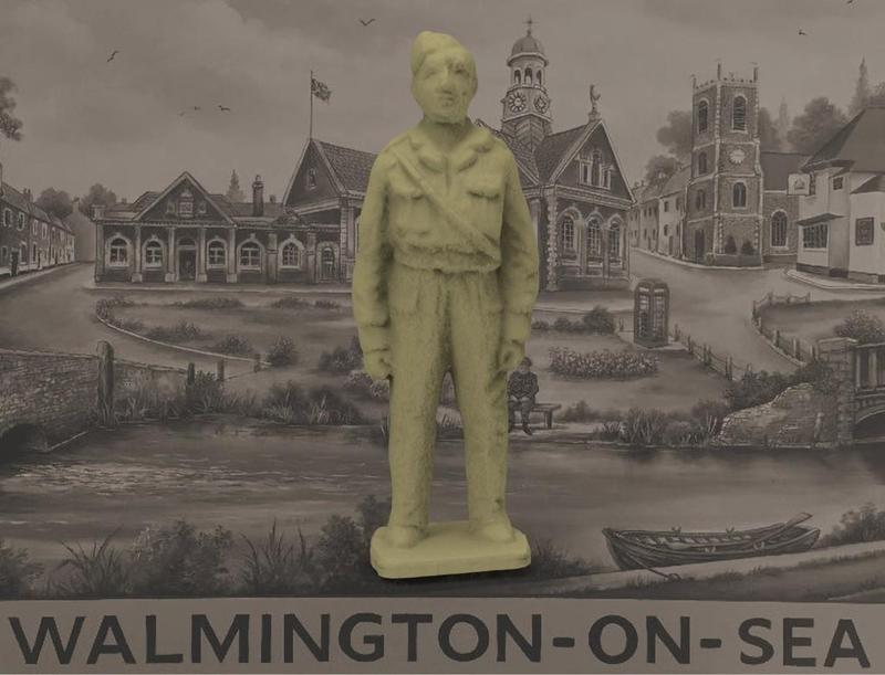 Home Guard Lead Toy Soldier 3D Scan - 54mm