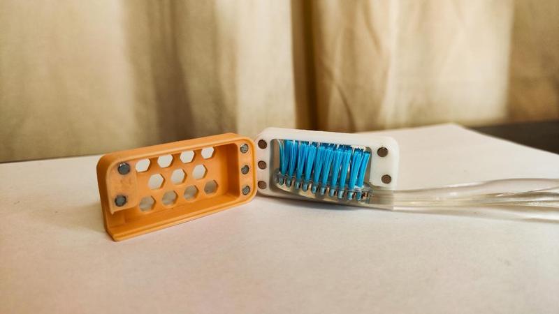 Travel tooth brush Magnetic Case