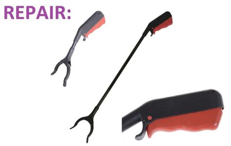REPAIR for Rubbish Grabber / Reach Hand / Waste Picking (Push Lever in Handle)