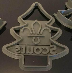 Scouts Christmas Tree Cookie Cutter