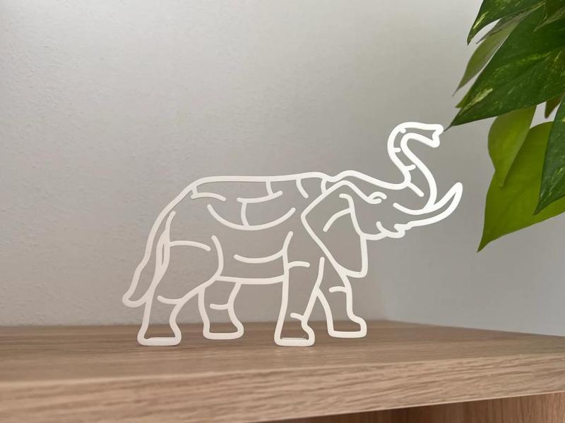Standing Elephant