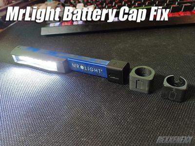 Mr Light Battery Cap Fix