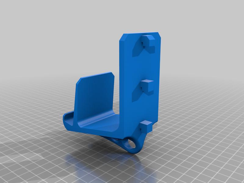 cell phone holder for pegboard