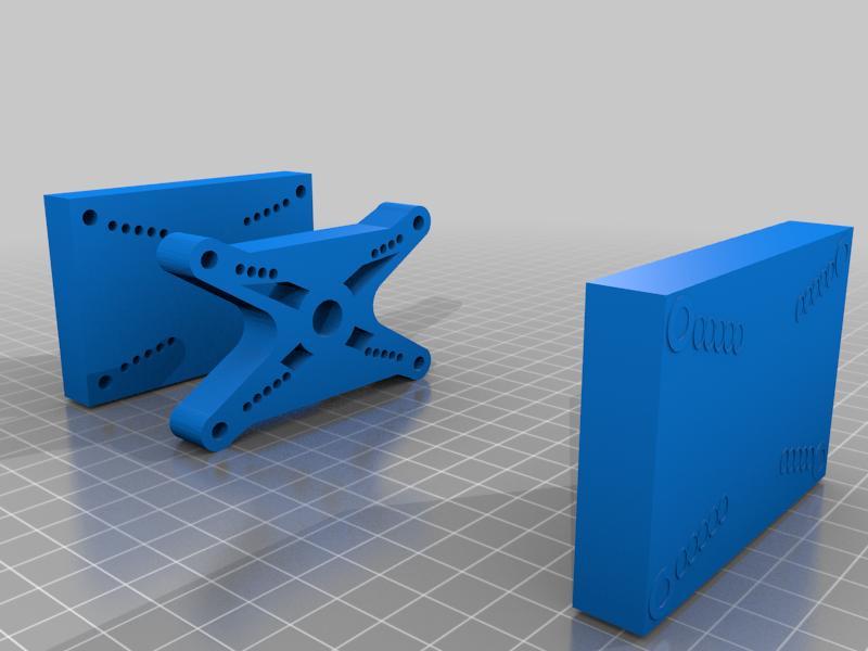 xmaxx motor spacer w/pins