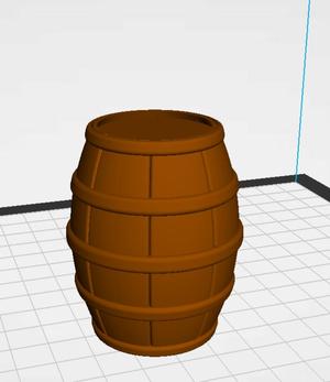 Wooden Barrel