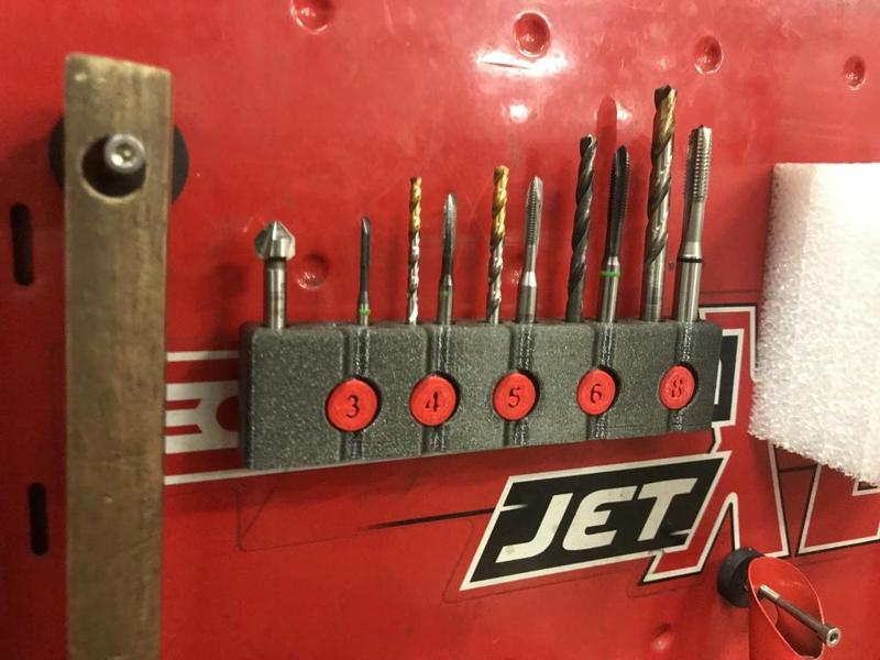 Bloc taraud foret M3 -> M8 - Tap holder