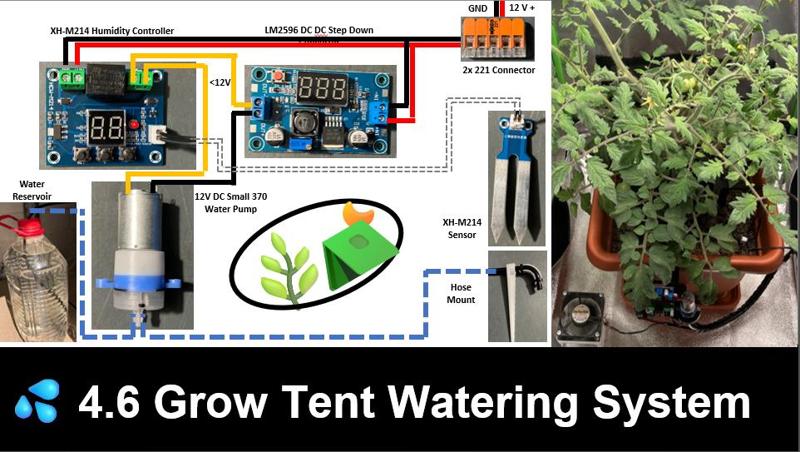 4.6 Grow Tent Watering System