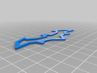 Batarang With Rounded Edges