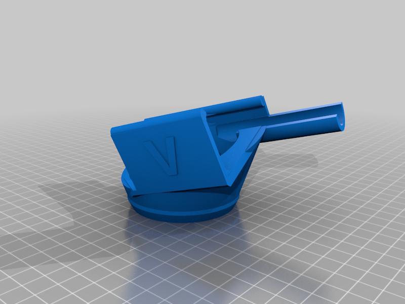 Ineos Grenadier speaker tweeter mounts, door top. Rev G9.5,9.6