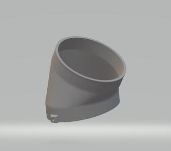 Lotus Elise S1 Air intake adapter