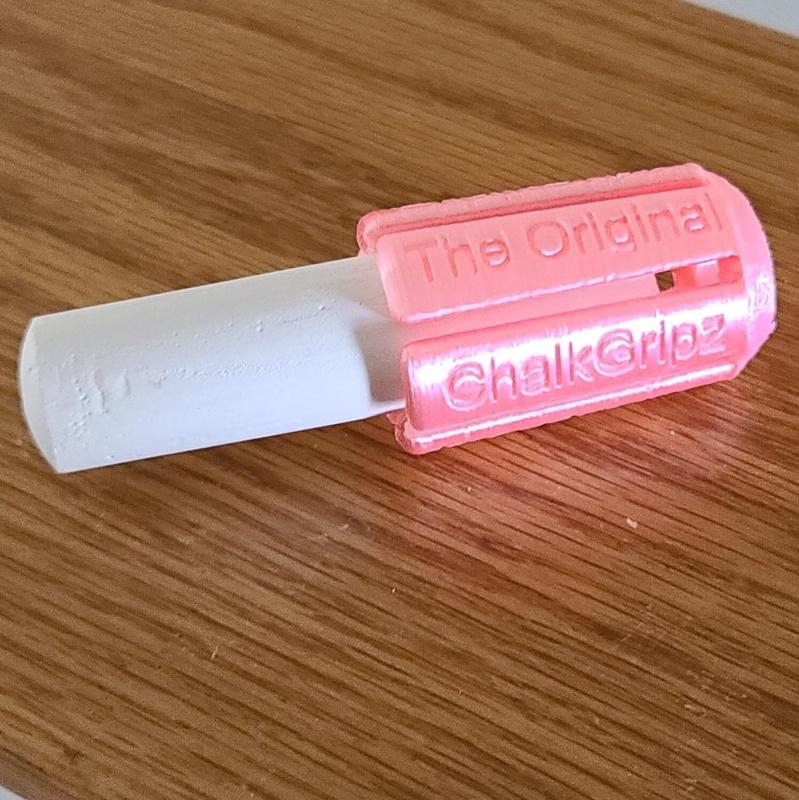 The Original ChalkGripz! - Jumbo Sidewalk Chalk Holder