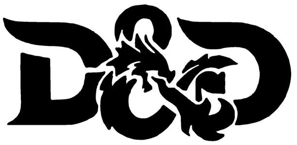Dungeons & Dragons stencil