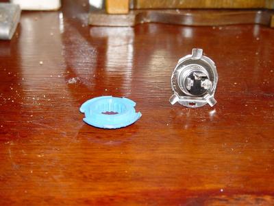 Piaggio Fly H4 or LED Headlight mount