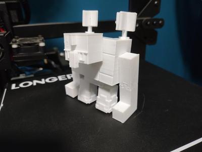 Squall Golem from Minecraft Dungeons