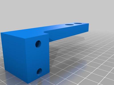 Spoolholder top side mount