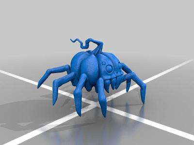 Pumpkin Spider - SOLID