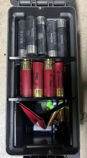 Shotgun Shell Case using Harbor Freight 30mm ammo case