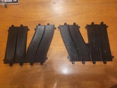 Custom Motorific Two Lane to Two Single Lane Y Adapter, RH 